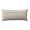 Hello Honey® Multicolor Floral Embroidered Cotton Slub Lumbar Pillow with Chambray Back